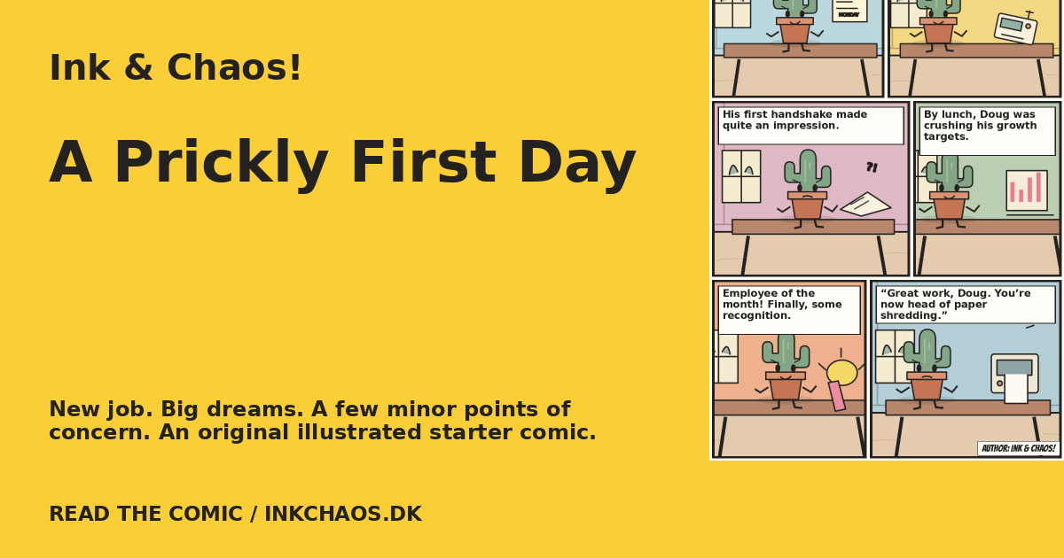 A Prickly First Day